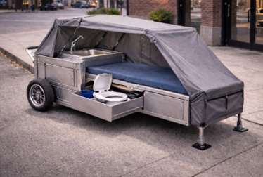 MCSU+H Sanitation Drawer Open